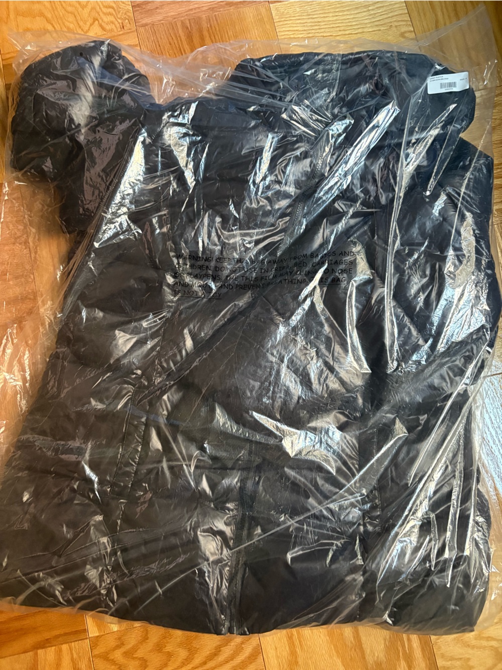 Fashion to Figure Black Women's puffer jacket